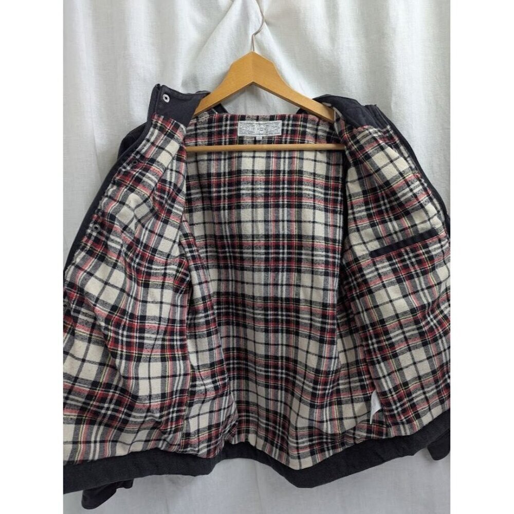 Poler Stuff women's medium wool blend and canvas two tone jacket outdoors winter - Picture 6 of 14